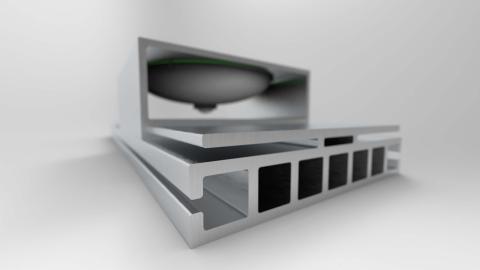 First Place traffic light extrusion profile design