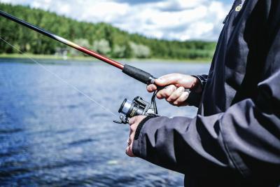 fishing rod made of aluminum extrusions