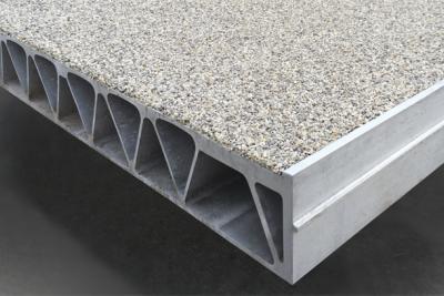 Cross section of aluminum extrusion piece