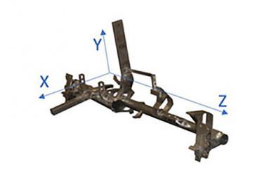HPDC casting that is difficult for die casting but cost efficient for aluminum extrusions