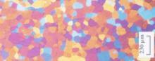 recrystallized grain structure
