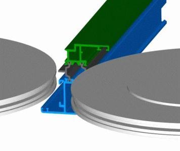 polyamide strip thermal barrier step 3 