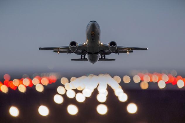 Jet Taking Off