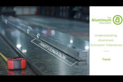 Aluminum Extrusion Tolerances - Twist